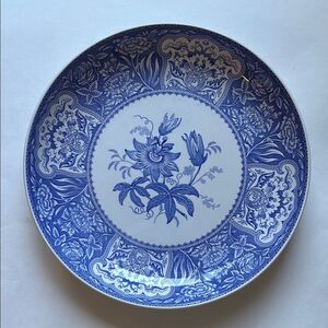 Spode The Blue Room Collection Floral Serving Bowl 12” Made in England